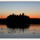 Sonnenuntergang am Horstmarer See - Aufnahme 5