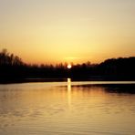 Sonnenuntergang am Horstmarer See - Bild 2