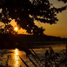 Sonnenuntergang am Horstsee