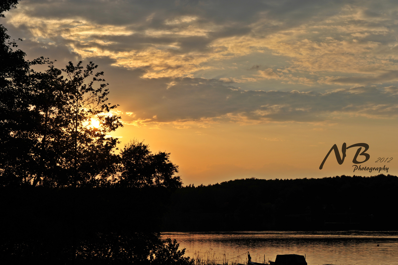 Sonnenuntergang am Ihlsee