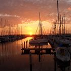 Sonnenuntergang am Ijselmeer