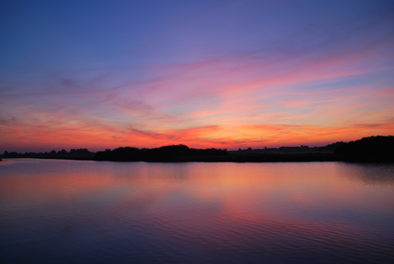 Sonnenuntergang am Ijsselmeer 2