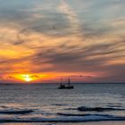 Sonnenuntergang am Ijsselmeer