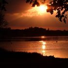 Sonnenuntergang am Inselsee Güstrow