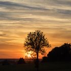 Sonnenuntergang am Jakobsweg