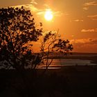 Sonnenuntergang am Jasmunder Bodden