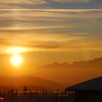Sonnenuntergang am Jochgrimm, Südtirol/Trentino