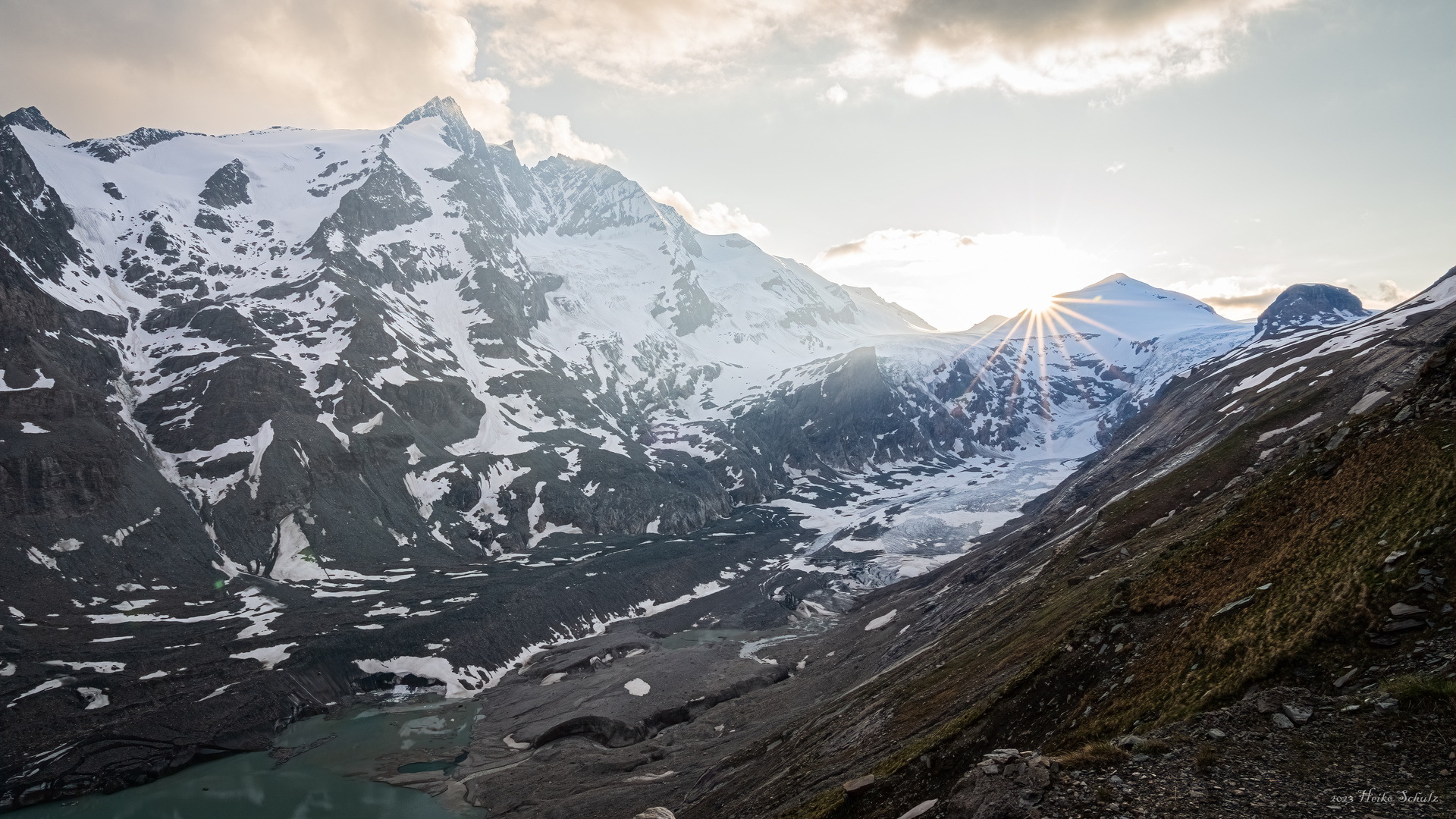 Sonnenuntergang am Johannisberg