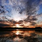 Sonnenuntergang am Joutsijärvi (Contest Sommernachtsfoto)