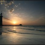 Sonnenuntergang am Jumeirah Beach III