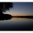 Sonnenuntergang am Jungfernsee bei Potsdam