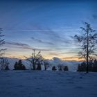 Sonnenuntergang am Kahlen Asten