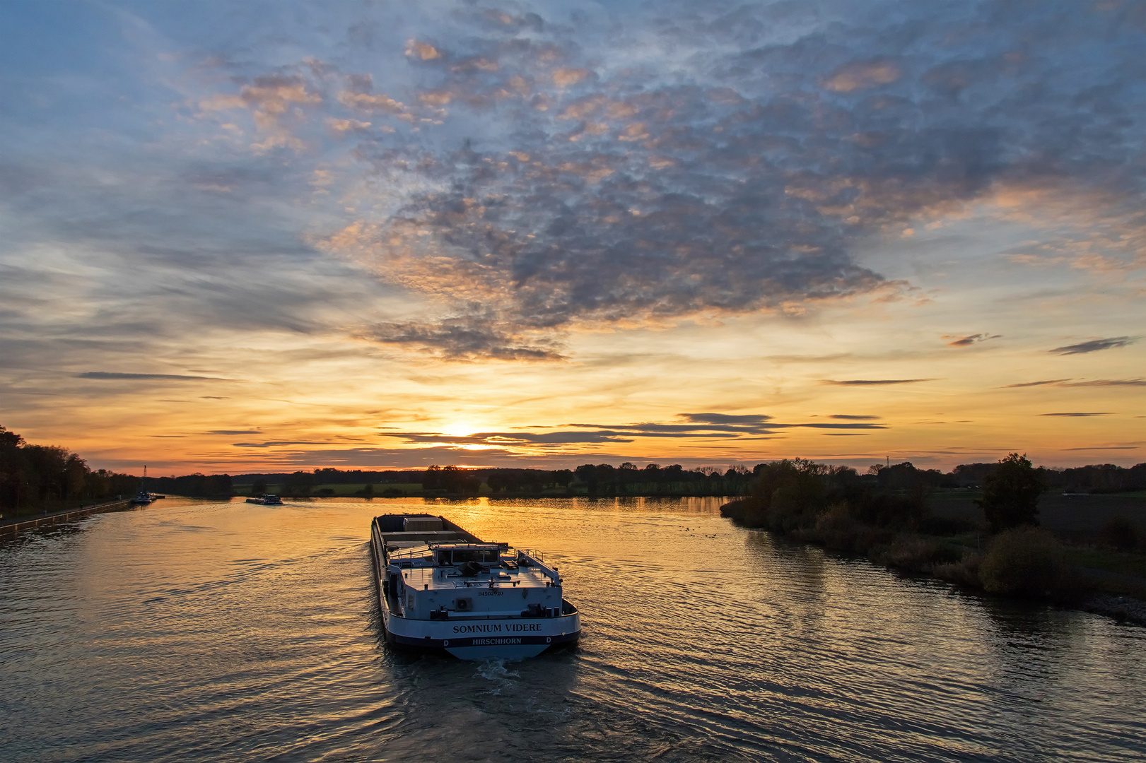 Sonnenuntergang am Kanal (2)