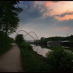 Sonnenuntergang am Kanal III