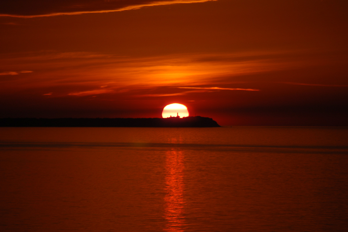 Sonnenuntergang am Kap Arkona