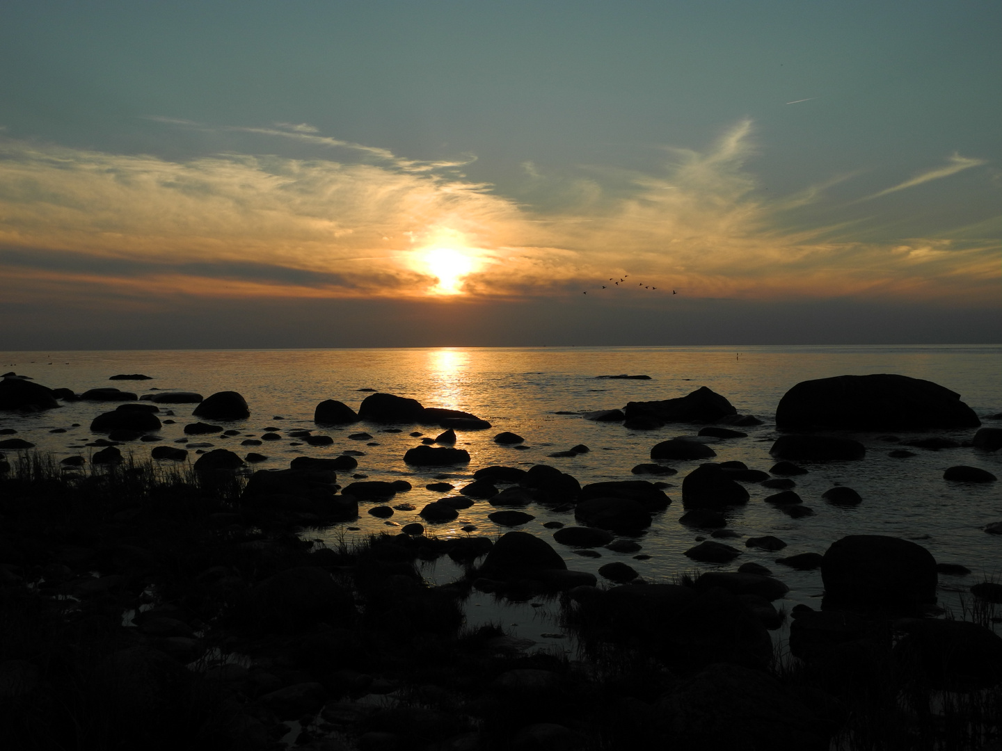 Sonnenuntergang am Kap Arkona