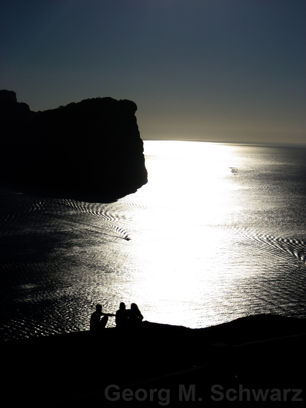 Sonnenuntergang am Kap Formentor