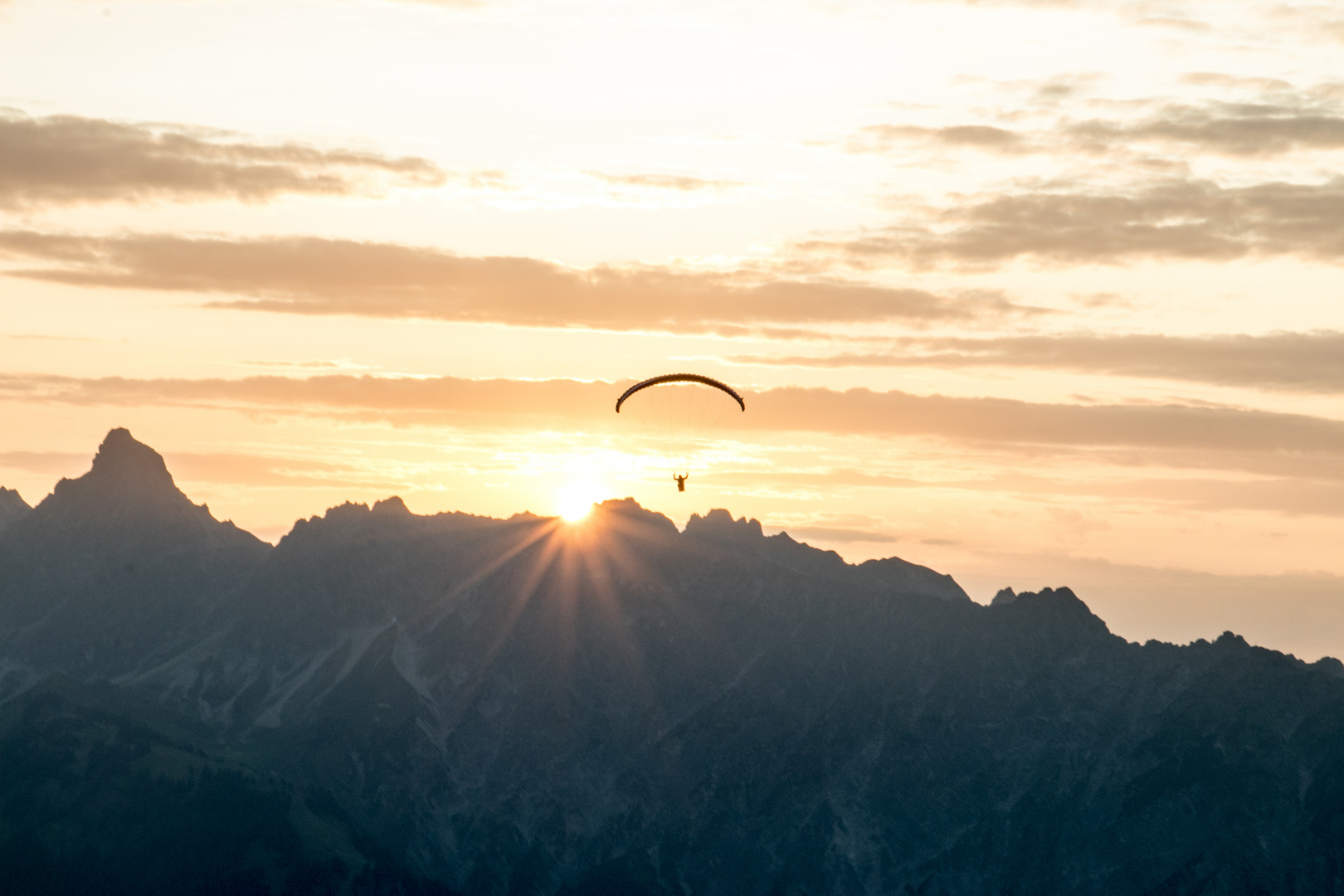 Sonnenuntergang am Kapell