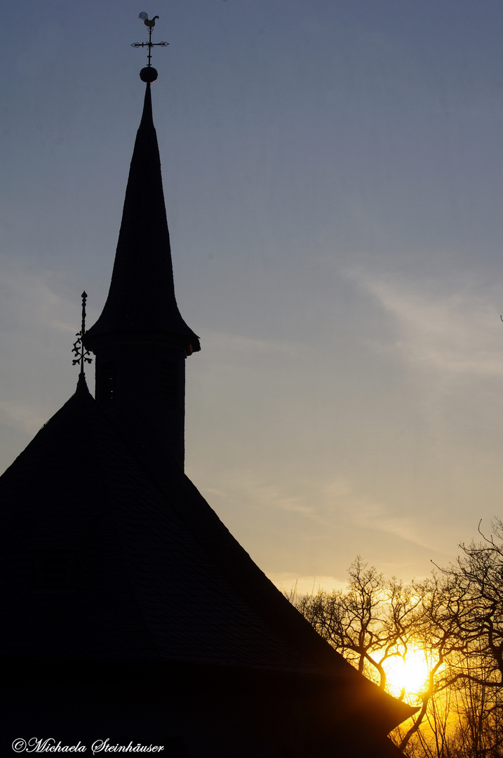 Sonnenuntergang am Kapellenberg