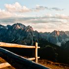 Sonnenuntergang am Karnischen Höhenweg (II)