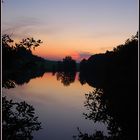 Sonnenuntergang am Karpfenteich