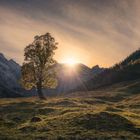 Sonnenuntergang am Karwendel