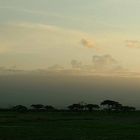 Sonnenuntergang am Kilimanjaro