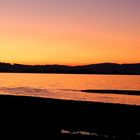 Sonnenuntergang am Kochelsee