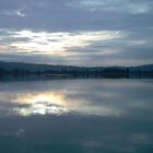 Sonnenuntergang am Kochelsee