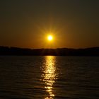 Sonnenuntergang am Kochelsee