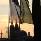 Sonnenuntergang am Kölner Dom