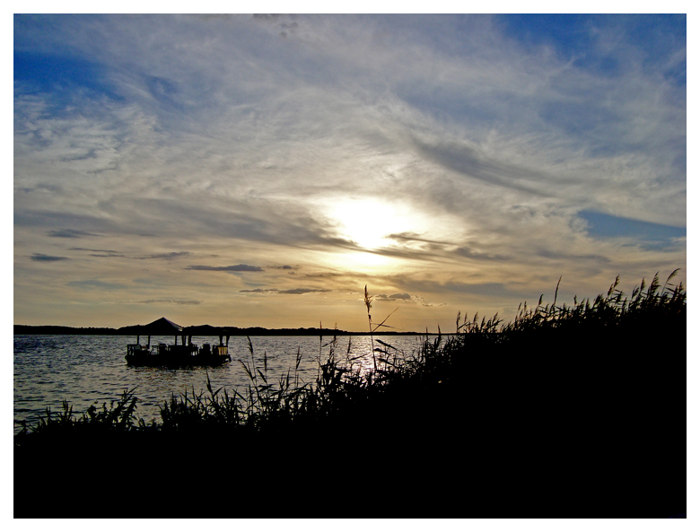 - Sonnenuntergang am Kölpinsee -