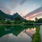 Sonnenuntergang am Königssee