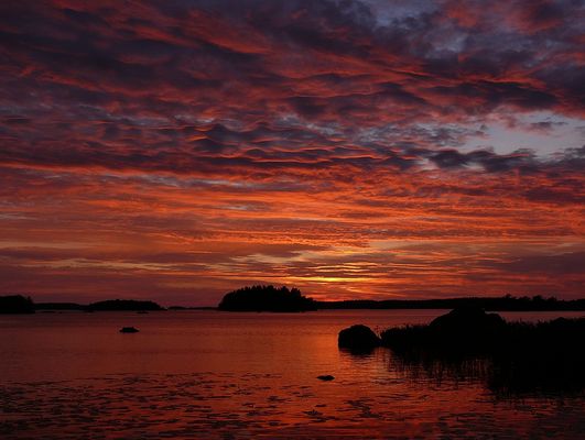 Sonnenuntergang am Kokemäenjoki IV (reloaded)