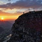 Sonnenuntergang am Kranzhorn Erl / Tirol