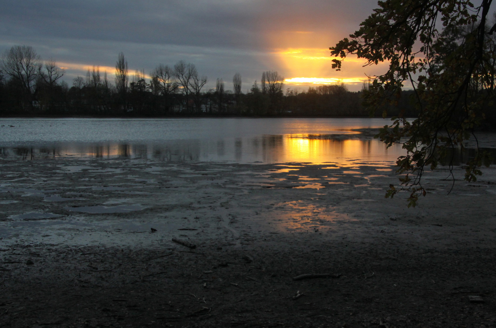 Sonnenuntergang am Kreuzteich