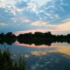 Sonnenuntergang am Krimpelsee