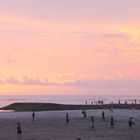 Sonnenuntergang am Kuta Beach