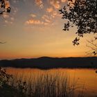 Sonnenuntergang am Laacher See