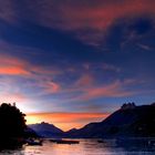 Sonnenuntergang am Lac de Annecy