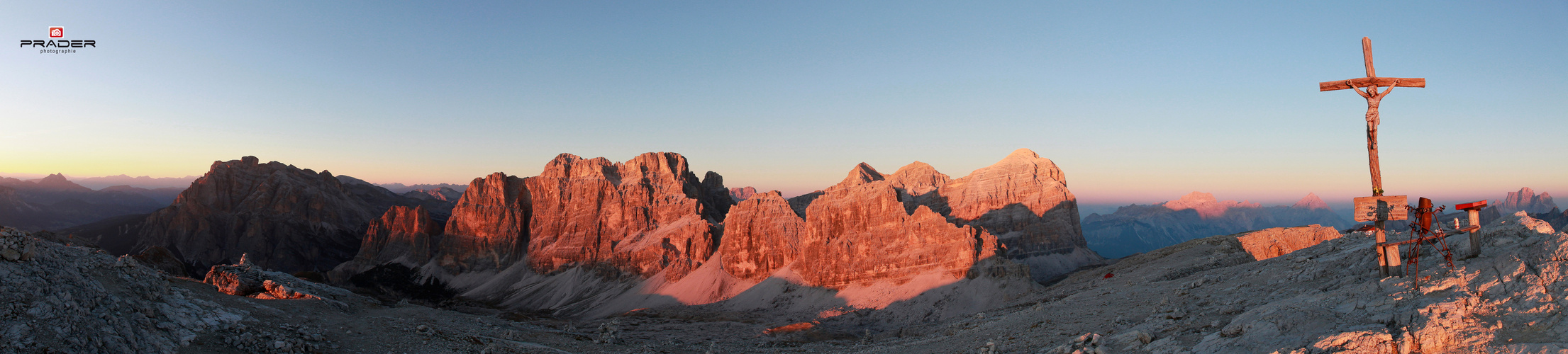 Sonnenuntergang am Lagazuoi