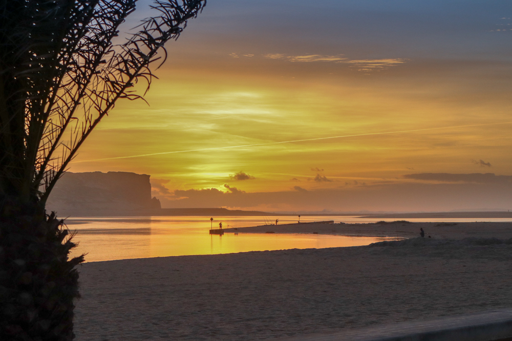 Sonnenuntergang am Lago de Obidos 2