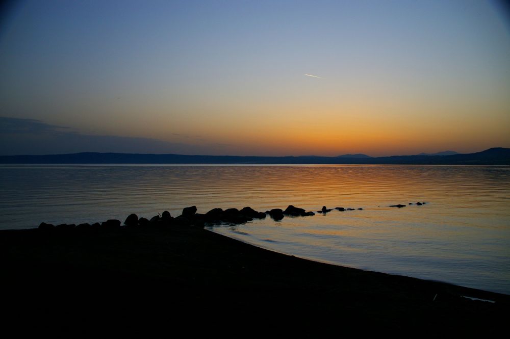 Sonnenuntergang am Lago di Bolsena