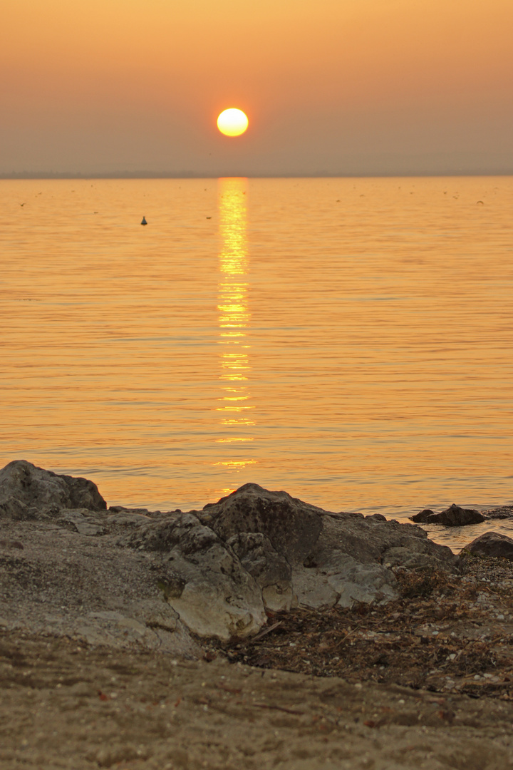 Sonnenuntergang am Lago di Garda