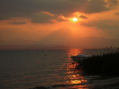 Sonnenuntergang am Lago di Garda