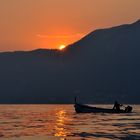 Sonnenuntergang am Lago d'Iseo