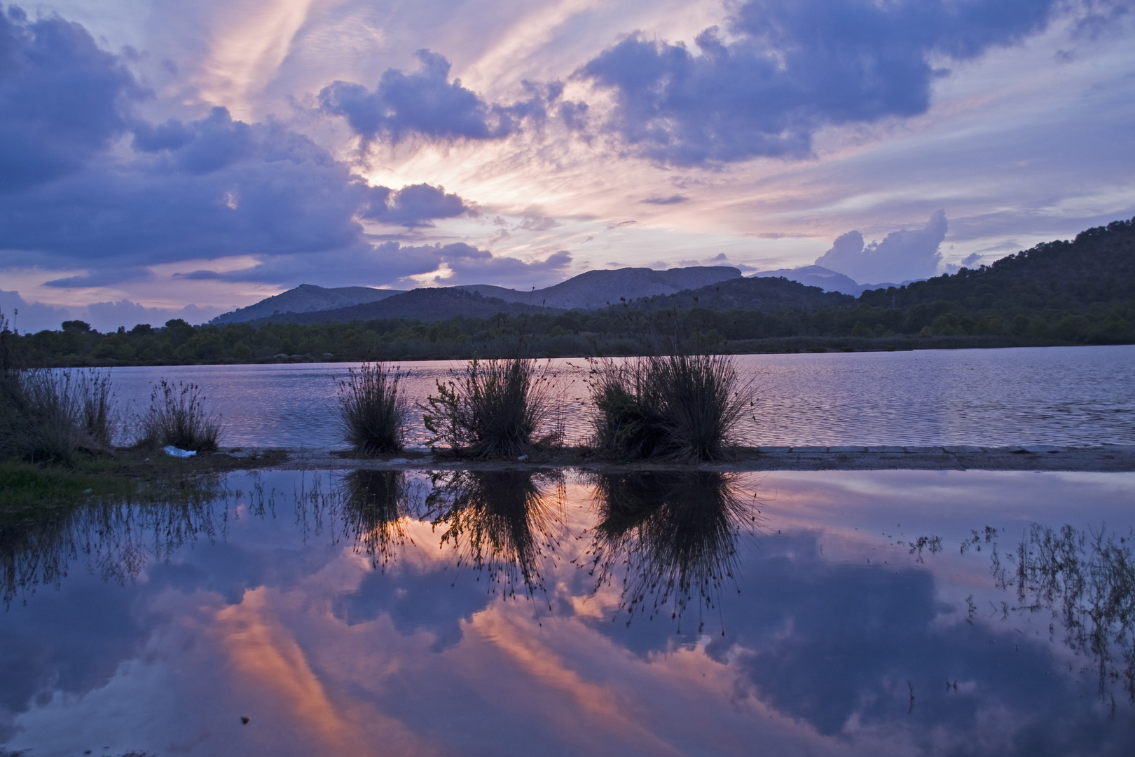 Sonnenuntergang am Lago Esperanza