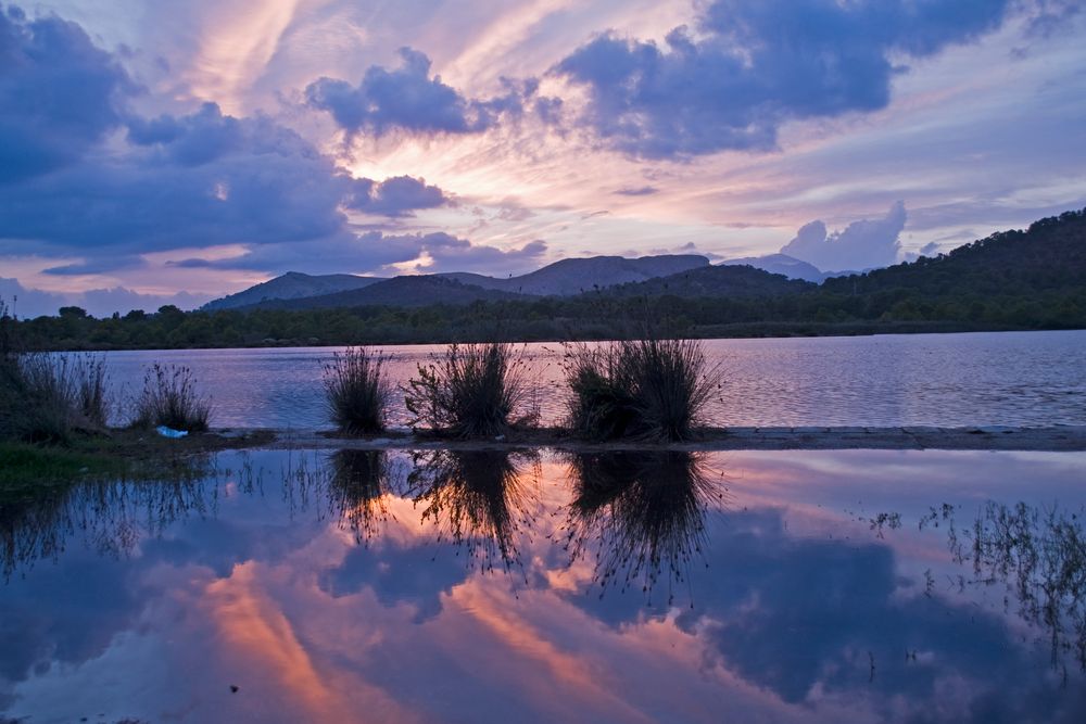 Sonnenuntergang am Lago Esperanza