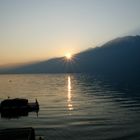 Sonnenuntergang am Lago Maggiore