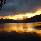 Sonnenuntergang am Lago Maggiore